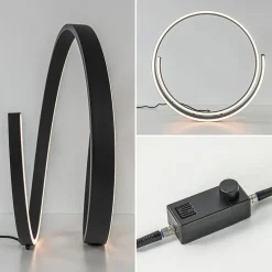 Moderne LED tafellamp zwart met dim to warm functie></noscript>Straluma New