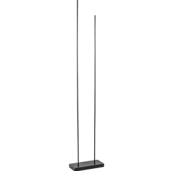 Moderne LED vloerlamp dimbaar mat zwart>Straluma Clearance