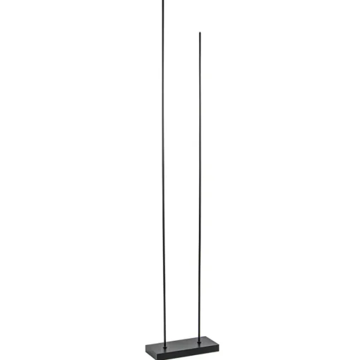 Moderne LED vloerlamp dimbaar mat zwart>Straluma Clearance