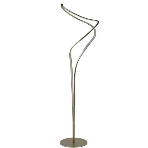 Moderne LED vloerlamp goud dimbaar>Straluma Outlet