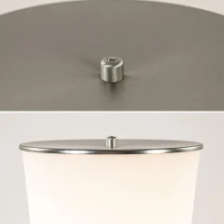Moderne LED vloerlamp opaal glas met dim to warm></noscript>Straluma Best