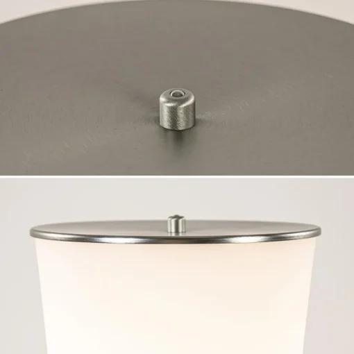 Moderne LED vloerlamp opaal glas met dim to warm>Straluma Best