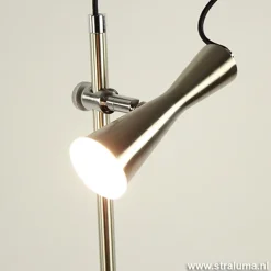 Moderne leeslamp staal LED dimbaar></noscript>Straluma Hot