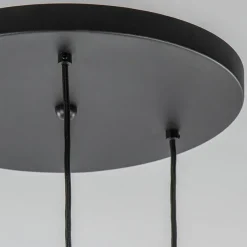 Moderne 3-lichts hanglamp zwart exclusief bronnen>Straluma Discount