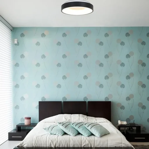 Moderne plafondlamp zwart met geïntegreerd LED>Straluma Best