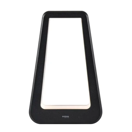 Moderne tafellamp batterij zwart oplaadbaar IP65>Straluma