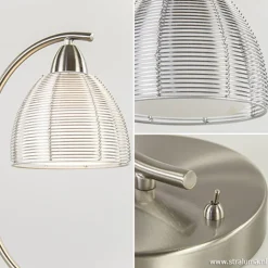 Moderne tafellamp draad staal aluminium><noscript><img width=