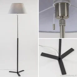 Moderne vloerlamp incl. kantelbare kap></noscript>Straluma