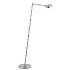 Moderne vloerlamp LED met touchdimmer - Nikkel>Straluma Sale