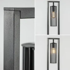 Moderne vloerlamp mat zwart metaal></noscript>Straluma Online