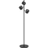 Moderne vloerlamp zwart met verstelbare LED spots>Straluma Hot