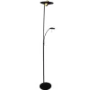 Moderne vloerlamp-uplighter LED zwart>Straluma Best