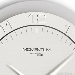 Moderne wandklok rond RVS keuken/kantoor></noscript>Straluma Clearance