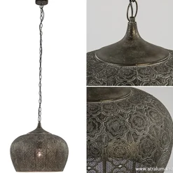 Oosterse hanglamp Emine goud/bruin><noscript><img width=
