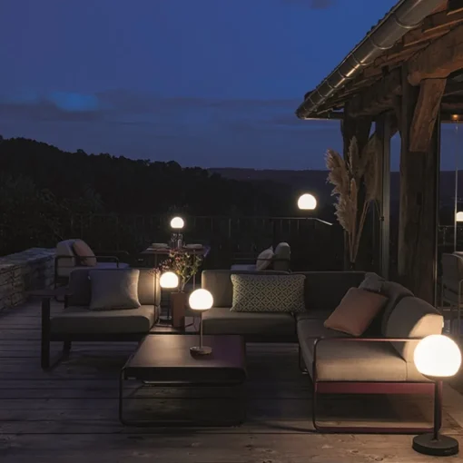 Oplaadbare buitenlamp tafel antraciet IP44>Straluma Online