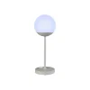 Oplaadbare buitenlamp tafel grijs IP44>Straluma Best