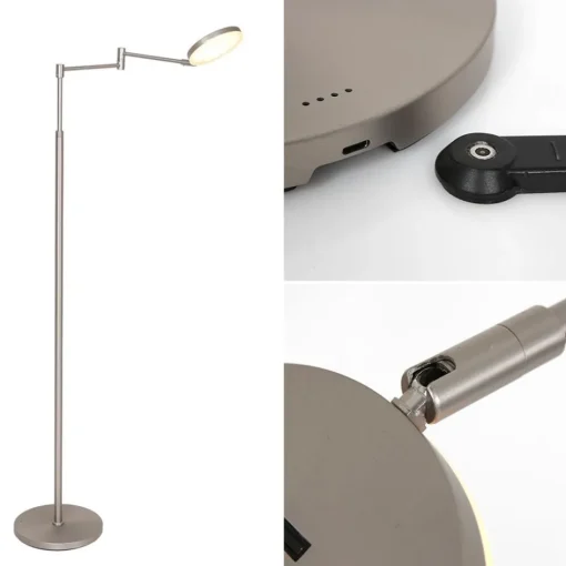 Oplaadbare LED vloerlamp op accu dimbaar>Straluma Outlet