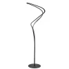 Organische vloerlamp zwart met dimbaar LED>Straluma Discount