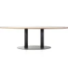 Ovale eetkamertafel eiken naturel 300x120 cm>Straluma Sale
