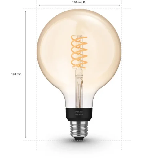 Philips Hue 7w e27 globe gold 125mm 2100k>Straluma Sale