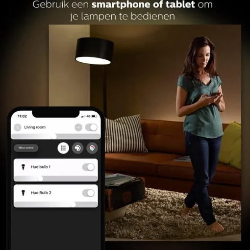 Philips Hue white ambiance starter kit E27 met Bluetooth>Straluma Best