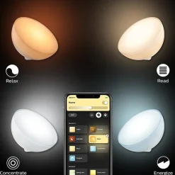Philips Hue white and color ambiance go portable light met Bluetooth><noscript><img width=