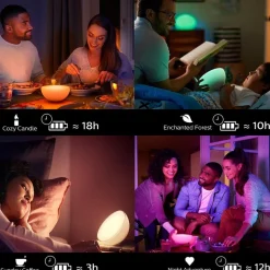 Philips Hue white and color ambiance go portable light met Bluetooth><noscript><img width=