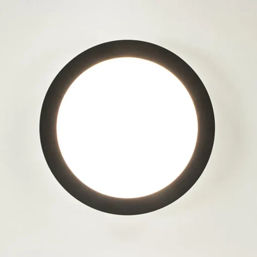 Plafondlamp Anne 26cm zwart 3-switchdim>Straluma New