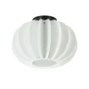 Plafondlamp Arena 30cm zwart/kap wit>Straluma Best