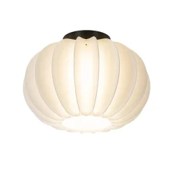 Plafondlamp Arena 30cm zwart/kap wit>Straluma Best