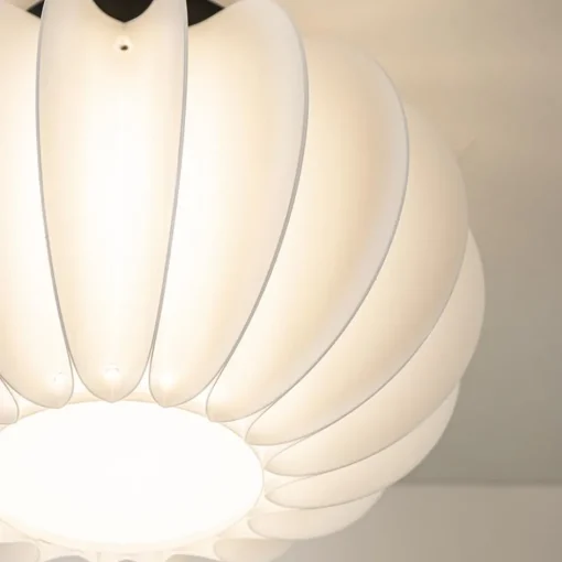 Plafondlamp Arena 30cm zwart/kap wit>Straluma Best