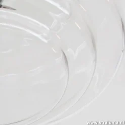 Plafondlamp Art Deco helder glas></noscript>Straluma Discount