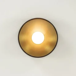 Plafondlamp Bright 15 zwart/matgoud></noscript>Straluma Outlet