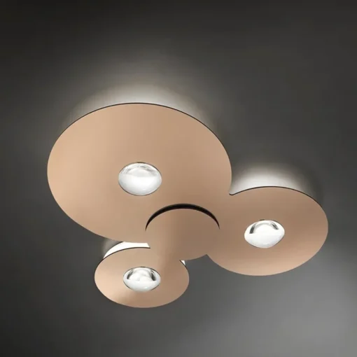 Plafondlamp Bugia Triple glossy bronze>Straluma Discount