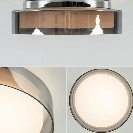 Plafondlamp Clear 35cm IP44 3-switchdim>Straluma Hot