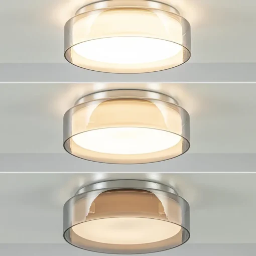 Plafondlamp Clear 30cm IP44 3-switchdim>Straluma