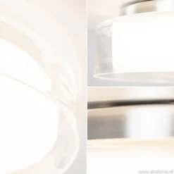 Plafondlamp Clear helder IP44 3-step dim></noscript>Straluma Best