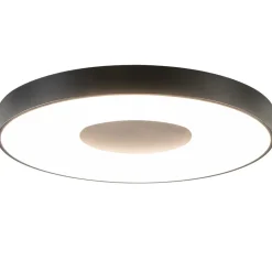 Plafondlamp Coin 65 zwart + remote>Straluma Online