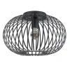 Plafondlamp donut draad zwart 40cm>Straluma Best