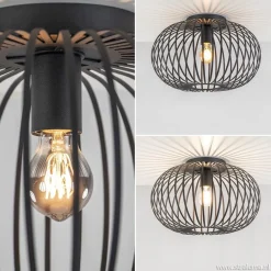 Plafondlamp donut draad zwart 40cm></noscript>Straluma Best