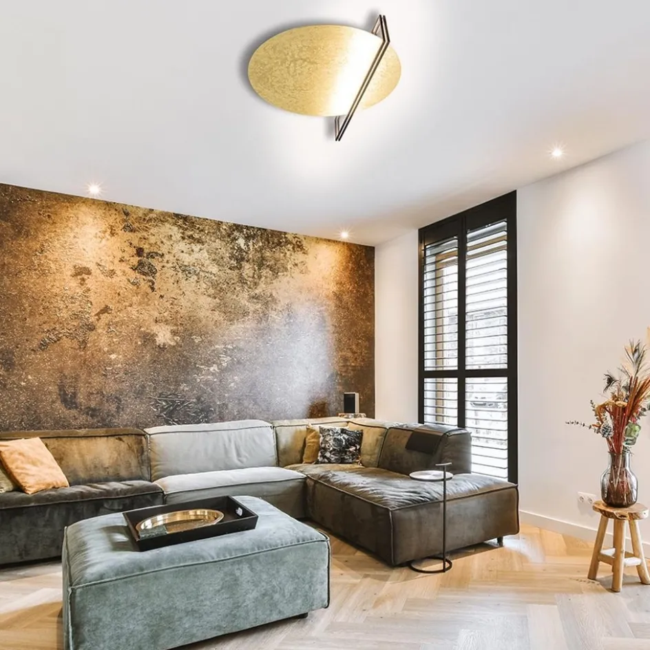 Plafondlamp Essenza 70cm gold powder/black>Straluma Hot