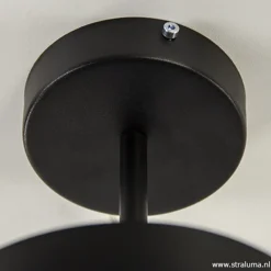 Plafondlamp Frez zwart metaal></noscript>Straluma Hot