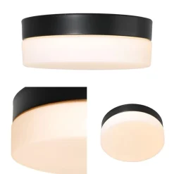 Plafondlamp Ikaro zwart 24cm 3-step dim></noscript>Straluma Clearance