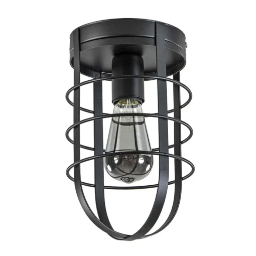Plafondlamp kooi zwart>Straluma Sale