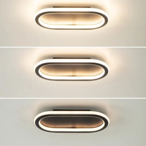 Plafondlamp Lois 30 zwart 3-switch dim.>Straluma Hot