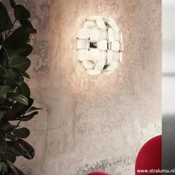 Plafondlamp Mida silver 50cm></noscript>Straluma Best