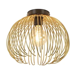 Plafondlamp Nest matgoud/zwart>Straluma Hot