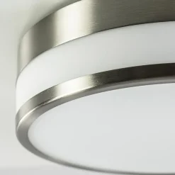 Plafondlamp nikkel/glas IP44 3-step dim.></noscript>Straluma Clearance