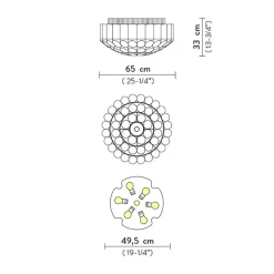 Plafondlamp Odeon 65 gold></noscript>Straluma Discount
