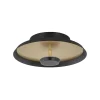 Plafondlamp Oro 25cm zwart/goud>Straluma Hot